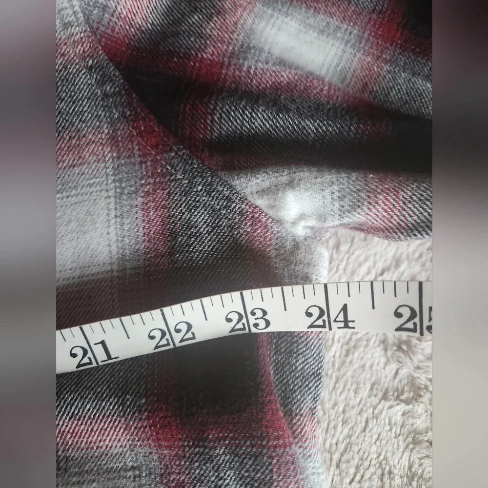 Men's Plaid Holiday Coleman Flannel Sz XL - Picture 6 of 8